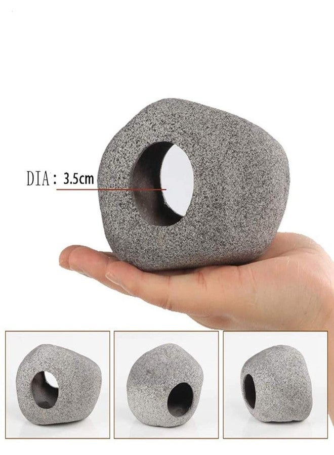 Norgail Aquarium Stone Hideaway Ornament Cichlid Shrimp Breeding Hiding Cave (Large) - Image 3